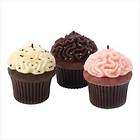 Sweet Cupcake Candle Trio Vanilla Scented Festive Touch