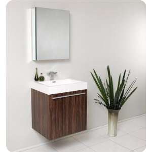   FVN8058GW Modern Bathroom Vanity w/ Medicine Cabinet