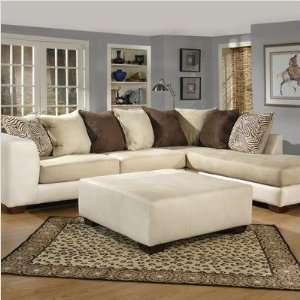  Bundle 87 Cream Puff Sectional (2 Pieces)