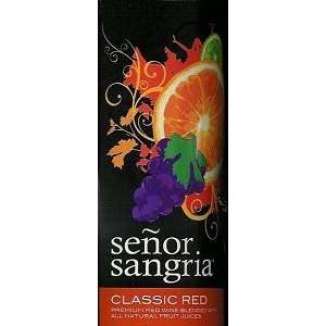  Senor Gria Sangria 750ML Grocery & Gourmet Food