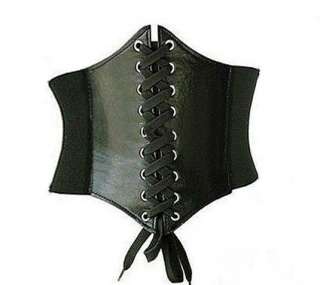  cool Artificial Leather Wide Waist Belt Corset 3 Color  