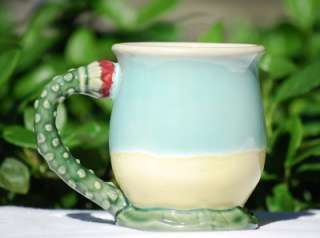 Henriksen Imports Lillypad Cup Mug Goes with Frog Lillypad Pattern 