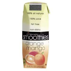 JuiceHeads Orange Mango Smoothies (pack of 24)  Grocery 