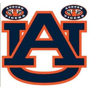  NCAA Auburn Tigers   3 Large Wall Accent Murals Stickers 