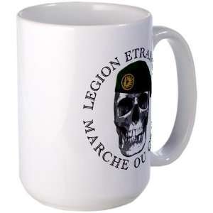  Marche Ou Creve   March or Di Military Large Mug by 