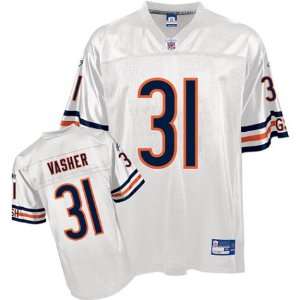  Men`s Chicago Bears #31 Nathan Vasher Road Replica Jersey 