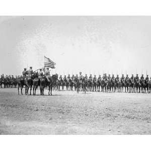  1922 photo Cavalry drill Fort Meyer, 5/25/22
