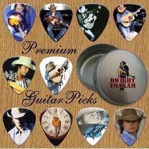  Dwight Yoakam Premium Guitar Picks X 10 In Tin (O 