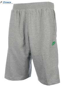 Nike Mens Gray Cotton Fleece Holiday Gym Shorts 372572  