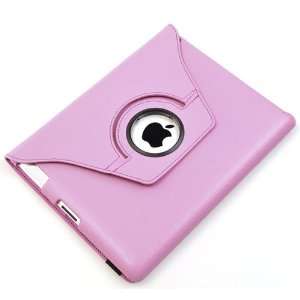  ATC Pink Screen Protector PU leather case for Apple iPad 2 