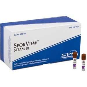  SporView® Self Contained Steam BI, 100/bx Health 