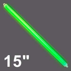   8709   15 in. Impact Light Sticks   Green   12 Hours   Cyalume 9 87090