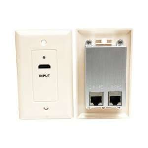  Steren HDMI OVER CAT5E WALL PLTE IVRY (Home Automation 