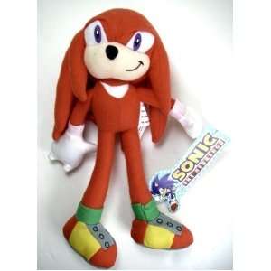  Sega Sonic the Hedgehog Plush Series   Knuckles 9in Toys 