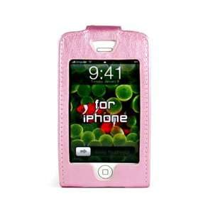  Apple iPhone Soft Leather Cover Case   Pink FZ