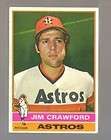 1976 TOPPS 428 JIM CRAWFORD NRMINT MINT SET BREAK  