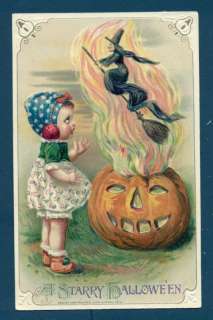 Y8630 Winsch Halloween postcard, Frexis and Schmucker  