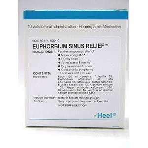    Heel   Euphorbium Sinus Relief 10 vials