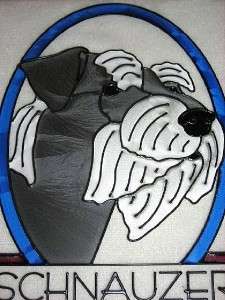   glass 13 schipperke stained glass 14 schnauzer stained glass 15