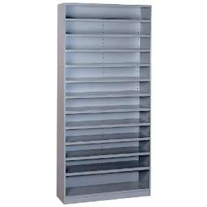 Lyon PP3805 Storage and Display Bin Shelf Unit with 12 Open 