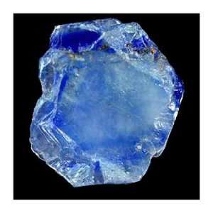  Sapphire Blue Genuine Rough Gemstone Large  Translucent 