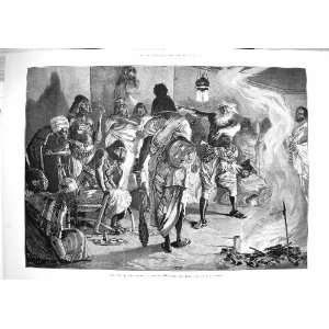    1883 SOUDAN DERVISH PREACHING HOLY WAR ARAB CHIEFS