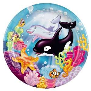   Party By Party Destination Sea Life Dinner Plates 
