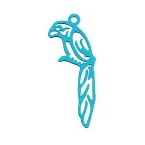   By Ezel   Parrot Bird Outline Pendant 37mm (1) Arts, Crafts & Sewing