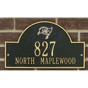  Tampa Bay Buccaneers Black & Gold Personalized Address 