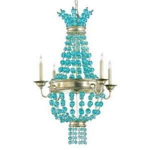  Currey and Company 9194 Serena   Four Light Chandelier 