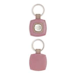   Leather Collection, Key Fob, Frosty Pink with Silver Mist (AC167 5