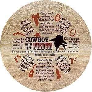 Cowboy Wisdom Thirstystone Coasters 