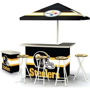  Pittsburgh Steelers Bar   Portable Deluxe Package   NFL 