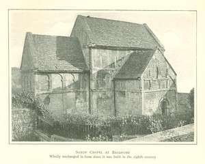 1906 Bradford Kingston House Sutton Court Saxon Church  