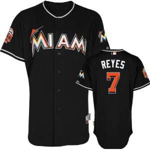  Authentic 2012 Jose Reyes Alternate 2 Cool Base Jersey w/Inaugural 