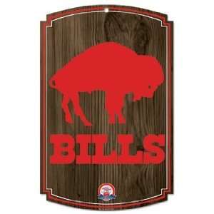    NFL Buffalo Bills Sign   Wood Style Vintage Logo
