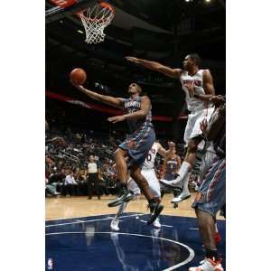 Charlotte Bobcats v Atlanta Hawks Boris Diaw and Al Horford by Scott 