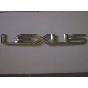  LEXUS Script Emblem Nameplate Badge RX LS ES GS Rear Door 