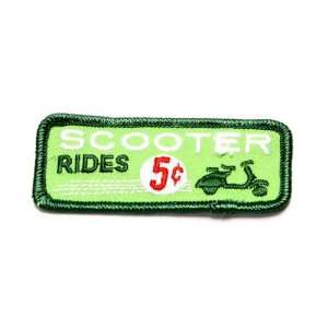  Scooter Works Scooter Rides 5 Cents Patch PAASCTRRIDES 