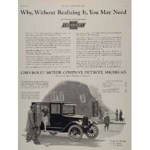  1924 Ad Chevrolet Superior Sedan Antique Car Auto Price 