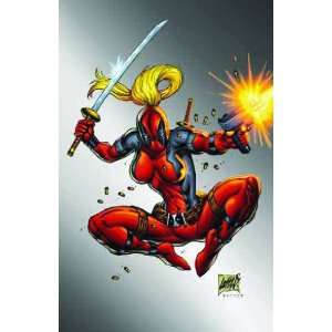  Lady Deadpool Poster   Rob Liefeld Toys & Games