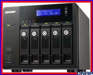 QNAP TS 559 Pro II Diskless 5 Bay SATA 6Gb/s NAS Server  