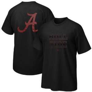   Alabama Crimson Tide Black Our House Local T Shirt