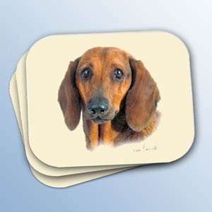  Dachshund Red Mouse Pad