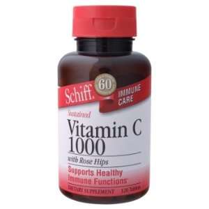 Schiff Products   Vitamin C 1000 W/Rose Hips Time Released, 1000 mg 