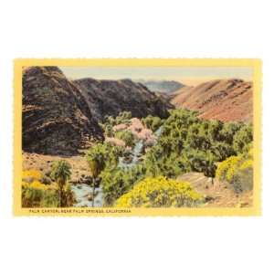  Palm Canyon, Palm Springs, California Premium Poster Print 
