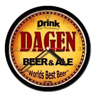  DAGEN beer ale wall clock 