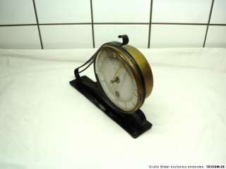 JUNGHANS OLD VINTAGE GERMAN CLOCK GOOD CONDITION AND FUNCTION  