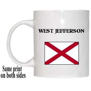  US State Flag   WEST JEFFERSON, Alabama (AL) Mug 