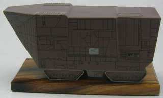 Sandcrawler Star Wars Jawa Vehicle Wood Model Free Ship  